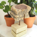 Carved in Flame - Handmade Vintage Style Indian Candle Holder candle stand 4x3x7 in