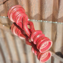 Carved in Flame - Handmade Vintage Style Indian Candle Holder candle stand 4X4X12 in