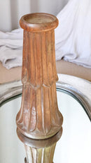 Carved in Flame - Handmade Vintage Style Indian Candle Holder candle stand 7X7X14 in