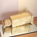 Carved in Flame - Handmade Vintage Style Indian Candle Holder candle stand 5X5X13 in