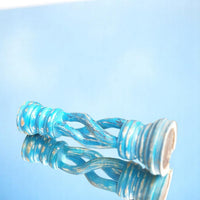 Carved in Flame - Handmade Vintage Style Indian Candle Holder candle stand 4X4X12 in